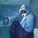 Pablo Picasso Classical Oil Paintings Misereuse Accroupie Crouching Woman