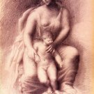 Pablo Picasso Classical Oil Paintings Mother And Child Mere Et Enfant Neoclassicism Portrait