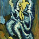 Pablo Picasso Classical Oil Paintings Motherhood Post Impressionism