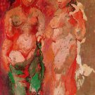 Pablo Picasso Classical Oil Paintings Nude Woman Naked Face And Nude Woman Profile