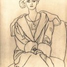 Pablo Picasso Classical Oil Paintings Olga In A Hat With Feather