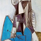 Pablo Picasso Classical Oil Paintings Portrait Of Sylvette David