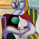 Pablo Picasso Classical Oil Paintings Reading La Lecture Surrealism