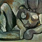 Pablo Picasso Classical Oil Paintings Reclining Nude Nu Couché Expressionism