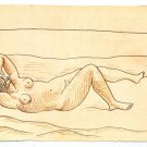 Pablo Picasso Classical Oil Paintings Reclining Woman At The Seashore Pablo Picasso Classical Oil Paintings Reclining Woman At The Seashore
