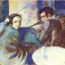 Pablo Picasso Classical Oil Paintings Scene In A Cabaret