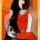 Pablo Picasso Classical Oil Paintings Seated Woman Cubism 1927