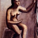 Pablo Picasso Classical Oil Paintings Seated Woman Femme Assise Neoclassicism