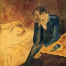Pablo Picasso Classical Oil Paintings Sleeping Woman Meditation
