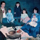 Pablo Picasso Classical Oil Paintings Soler Family Expressionism