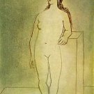Pablo Picasso Classical Oil Paintings Standing Female Nude Femme Nue Debout Neoclassicism