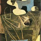 Pablo Picasso Classical Oil Paintings Still Life With Fishing Net Nature Morte Au Filet De Peche