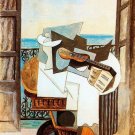 Pablo Picasso Classical Oil Paintings Table In Front Of Window
