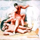 Pablo Picasso Classical Oil Paintings The Abduction L'Enlevement