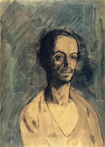 Pablo Picasso Classical Oil Paintings The Catalan Sculptor Manolo Manuel Hugue