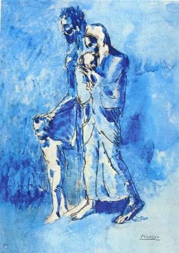 Pablo Picasso Classical Oil Paintings The Family Of Blind Man