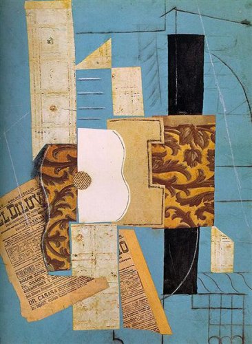 Pablo Picasso Classical Oil Paintings The Guitar La Guitare