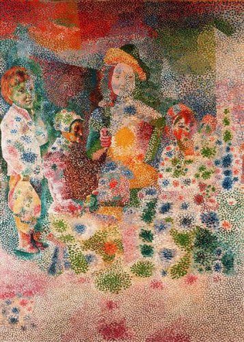 Pablo Picasso Classical Oil Paintings The Happy Family