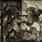 Pablo Picasso Classical Oil Paintings The Minotauromachie Surrealism