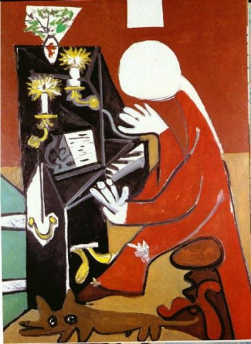 Pablo Picasso Classical Oil Paintings The Piano Velazquez