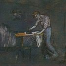 Pablo Picasso Classical Oil Paintings The Room Of The Ironer La Piece De La Repasseuse