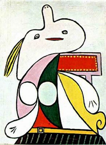 Pablo Picasso Classical Oil Paintings The Yellow Belt