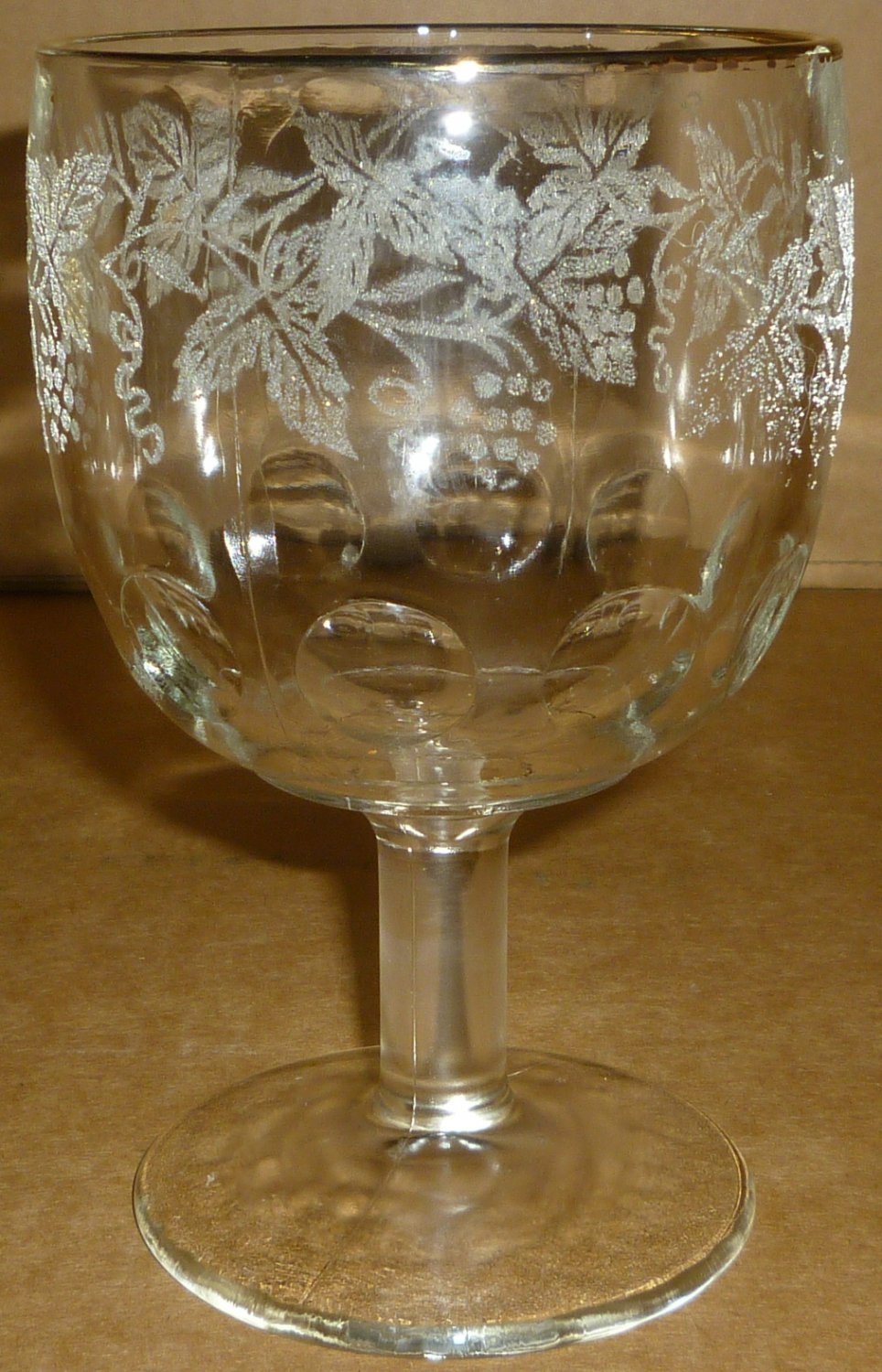 XGOPTS 400ml Glass Mug With Handle Tea Glass Cups Vintage Embossed - View #4