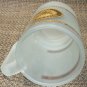 FROSTED GLASS COMMEMORATIVE UNITED STATES NAVY STEIN MUG 'FULL SPEED AHEAD'