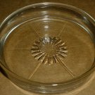 VINTAGE LEAD CRYSTAL ROUND DISH BUTTER PAT COASTER