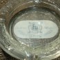VINTAGE CLEAR GLASS FEDERAL HOTEL KUALA LUMPUR ASHTRAY