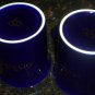 RETIRED PORCELAIN COBALT GOLD GEVALIA KAFFEE COFFEE TEA MUG set of 2