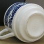 VINTAGE BLUE WILLOW WARE SMALL COFFEE/TEA CUP USA