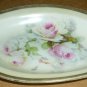 STUNNING ANTIQUE O & E.G. ROYAL AUSTRIA PLATTER HANDPAINTED ROSES GEORGES SIGNED