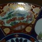 STUNNING PORCELAIN ROUND HANDPAINTED DECORATIVE PLATTER JAPAN 12"