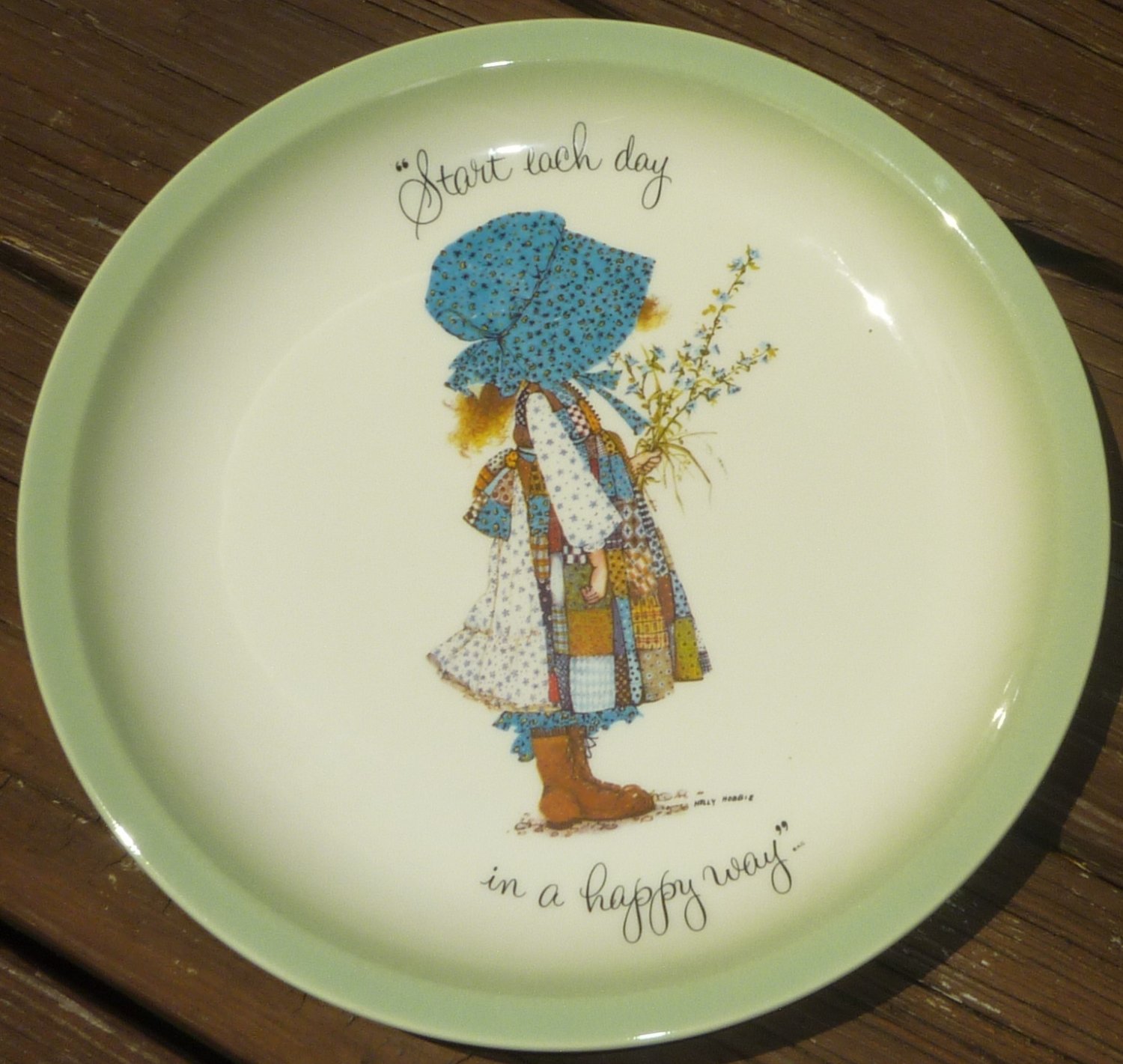 Vintage Holly Hobbie Plates Set Of 3 By American Greetings Cleveland