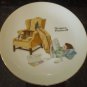 VINTAGE NORMAN ROKWELL COLLECTORS SERIES LIMITED EDITION PORCELAIN PLATE STUDENT