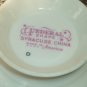 VINTAGE SYRACUSE VICTORIA ROSE PORCELAIN FOOTED DEMITASSE CUP FEDERAL SHAPE