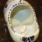 VINTAGE DELFT HOLLAND WALL PACKET CERAMIC PORCELAIN PLANTER SHOE CLOG WINDMILL