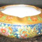 VINTAGE HANDPAINTED ORIENTAL PORCELAIN LARGE ASHTRAY cloisonne