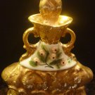 1972 JIM BEAM  TENESSE GOLD PORCELAIN DECANTER BOTTLE VIP HAROLDS CLUB PHONECIAN