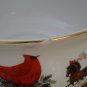 CHARMING PORCELAIN WYSOCKI FOOTED BOWL CHRISTMAS LOVE 2000 BY TELEFLORA