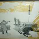 CHELSEA MARKET FISH MONGER & CART #5814-9 DEPT 56 HERITAGE VILLAGE