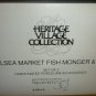 CHELSEA MARKET FISH MONGER & CART #5814-9 DEPT 56 HERITAGE VILLAGE