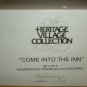 COME INTO THE INN #5560 DEPT 56 HERITAGE VILLAGE COLLECTION NMB SET OF 3 figurin