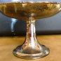 BEAUTIFUL SILVERPLATED PEDESTAL BON BON DISH SANDWICH PLATTER