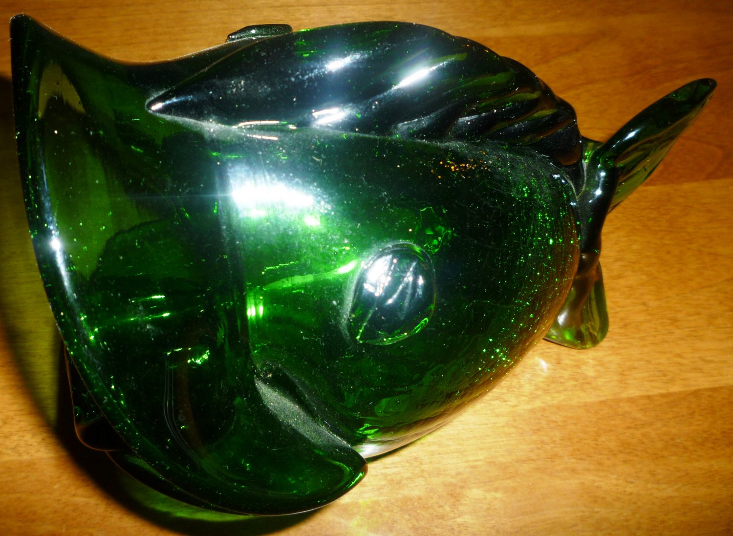 handblown glass fish