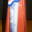 BEAUTIFUL PORCELAIN DELFT DUTCH CANDLEHOLDER SET GIFT CANDLE