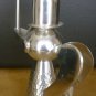 BEAUTIFUL PEWTER STEEL ANGEL CANDLEHOLDER BY PURA INDONESIA HEAVY