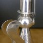 BEAUTIFUL PEWTER STEEL ANGEL CANDLEHOLDER BY PURA INDONESIA HEAVY