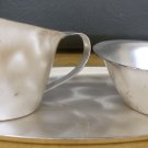 WMF IKORA TABLE TOP SET TRAY CREAMER AND OPEN SUGAR BOWL 5/72 5892